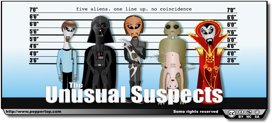 Usual Suspects Poster. The Unusual Suspects